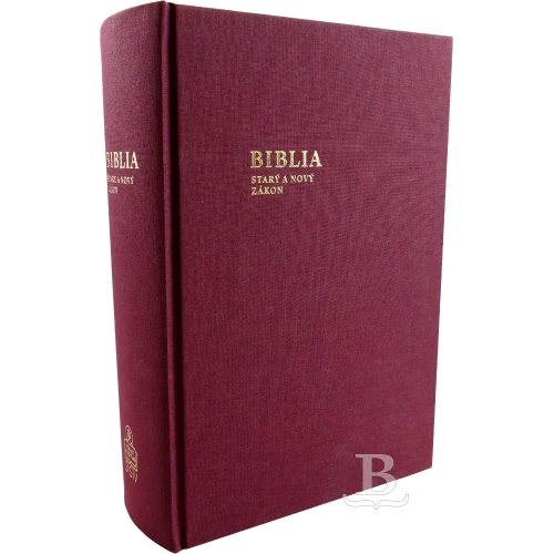 Biblia slovenská, rímskokatolícka, rodinná, bordová