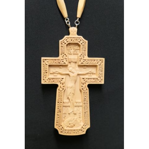 Kňazský kríž No2 (drevený-jednofarebný)