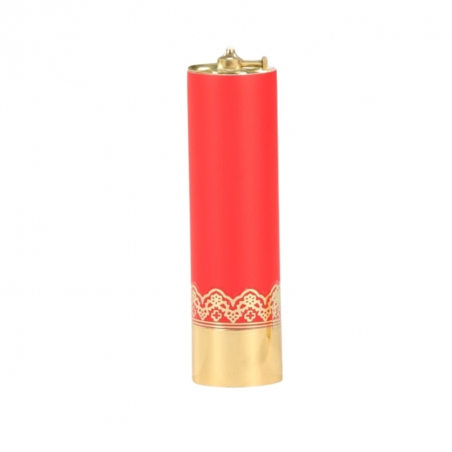 Olejová svíčka 22cm ø63mm - červená
