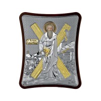 Strieborná ikona - Sv. Andrej