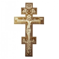 Kríž osmikonečný osemramenný, vzor 1, brúsený
