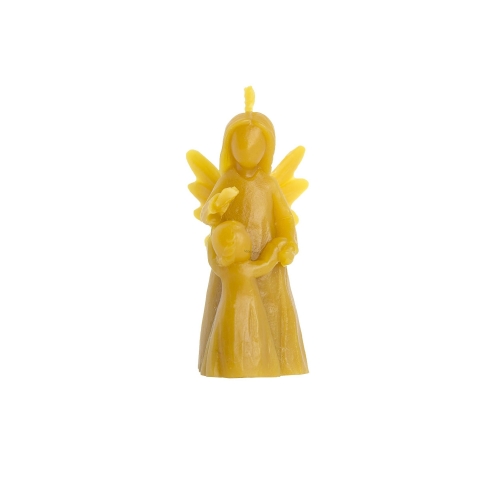 Sviečka z včelieho vosku - anjel, verzia 20
