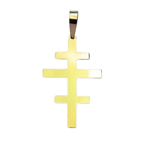 Krížik zlatý, vzor 1 - gréckokatolícky