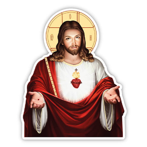 Sticker "Heart of Jesus"