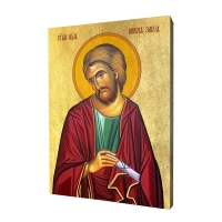 Ikona "Sv. Jakub apoštol", pozlátená, vzor 2